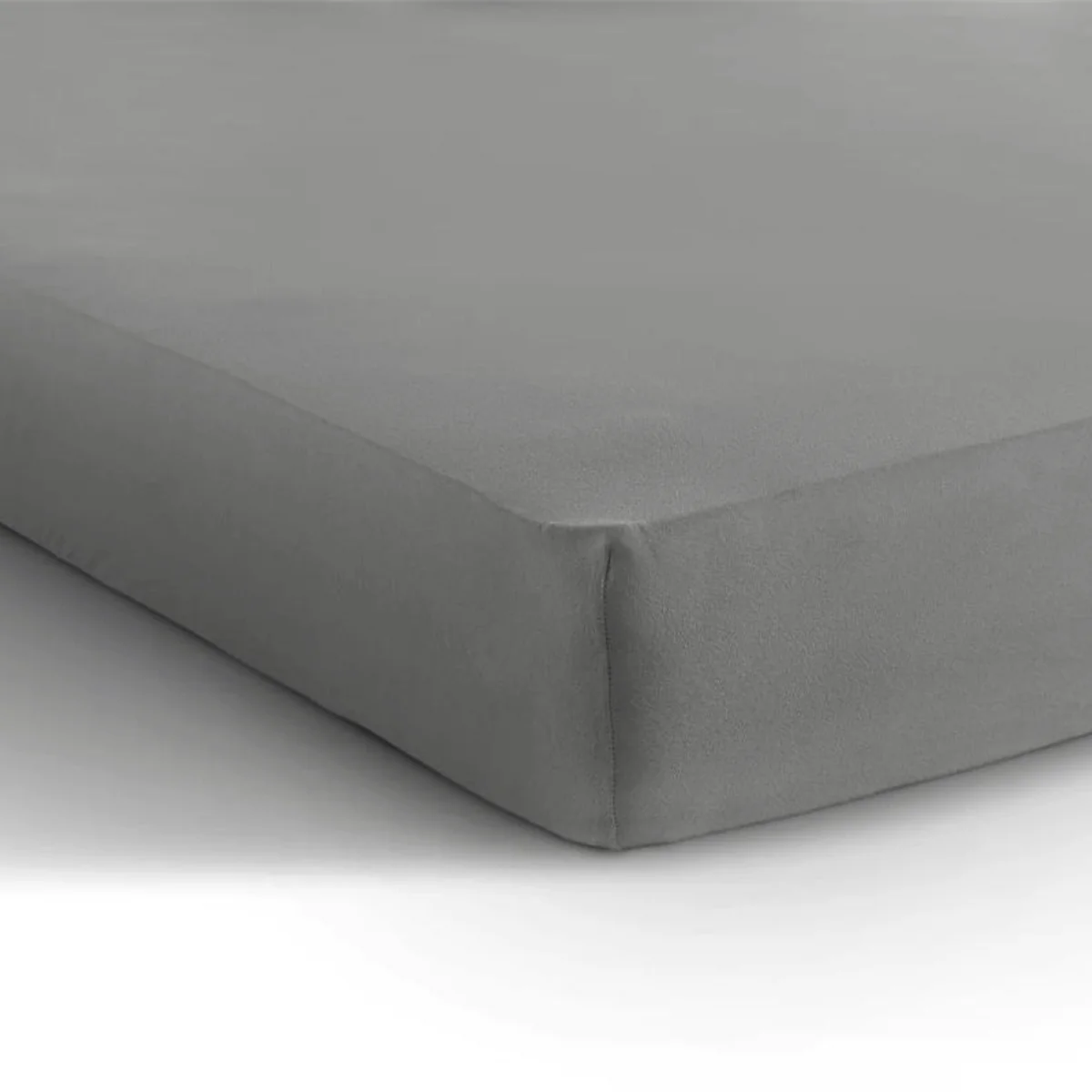 Spannbetttuch Doppel Jersey Grau - Image 7