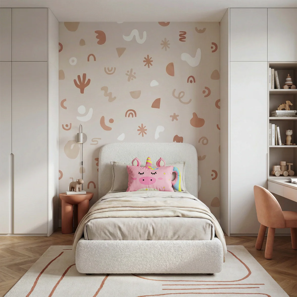 Kinderkissen Luna Einhorn - Rosa - Image 6