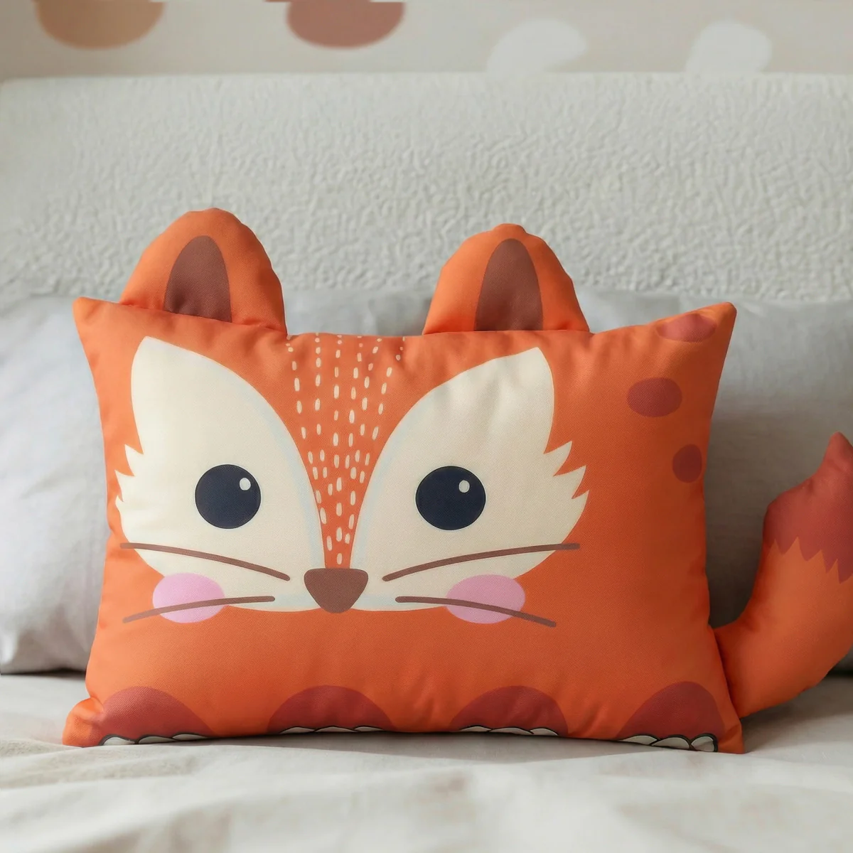 Kinderkissen Vinnie Fuchs - Orange/Beige - Image 3