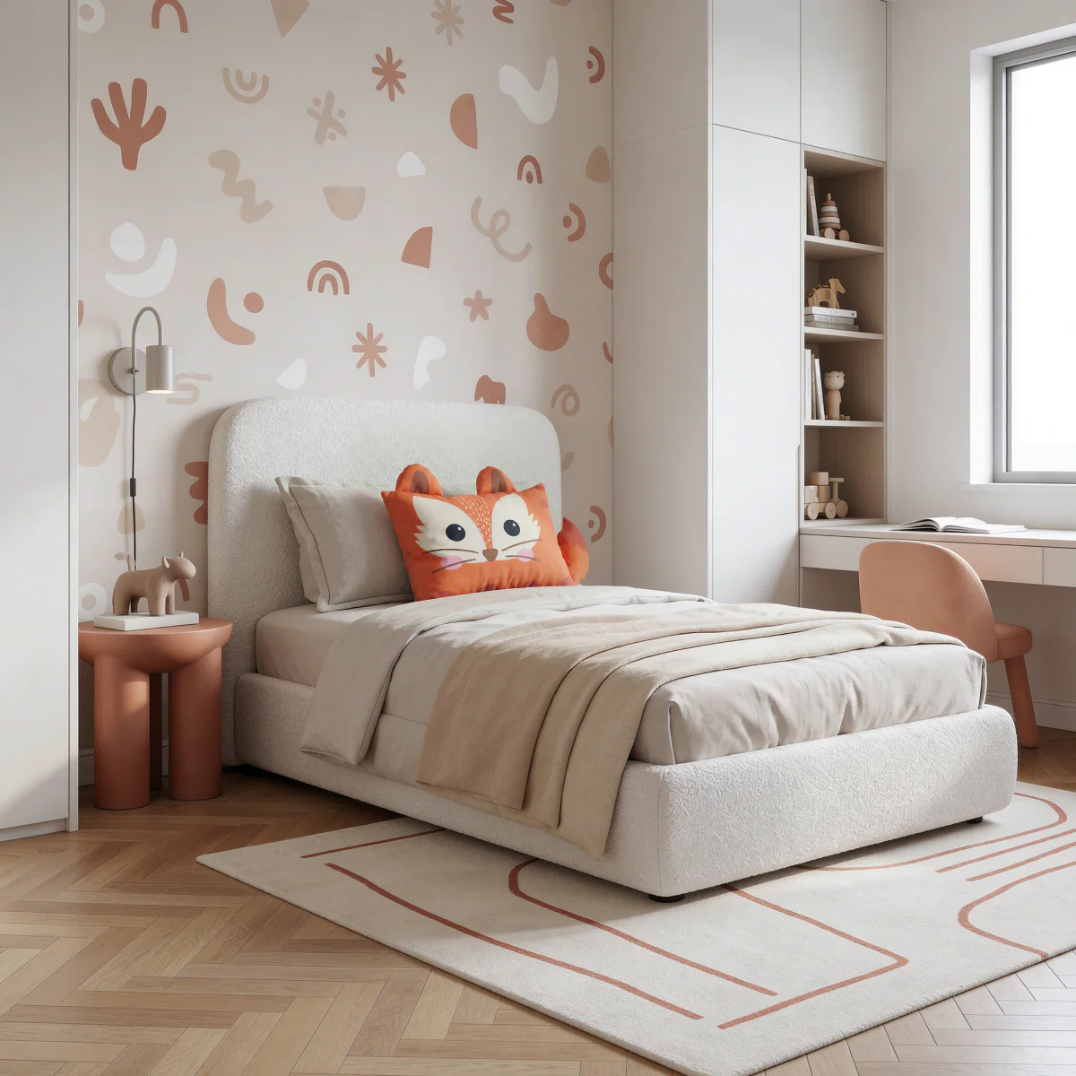 Kinderkissen Vinnie Fuchs - Orange/Beige - Image 5
