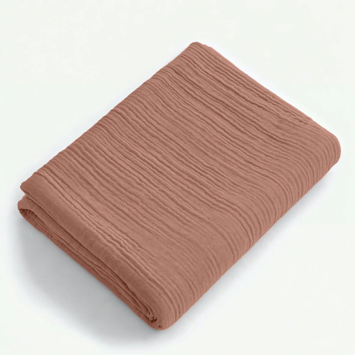 Musselin Spannbettlaken - Dusty-Rose - Image 5