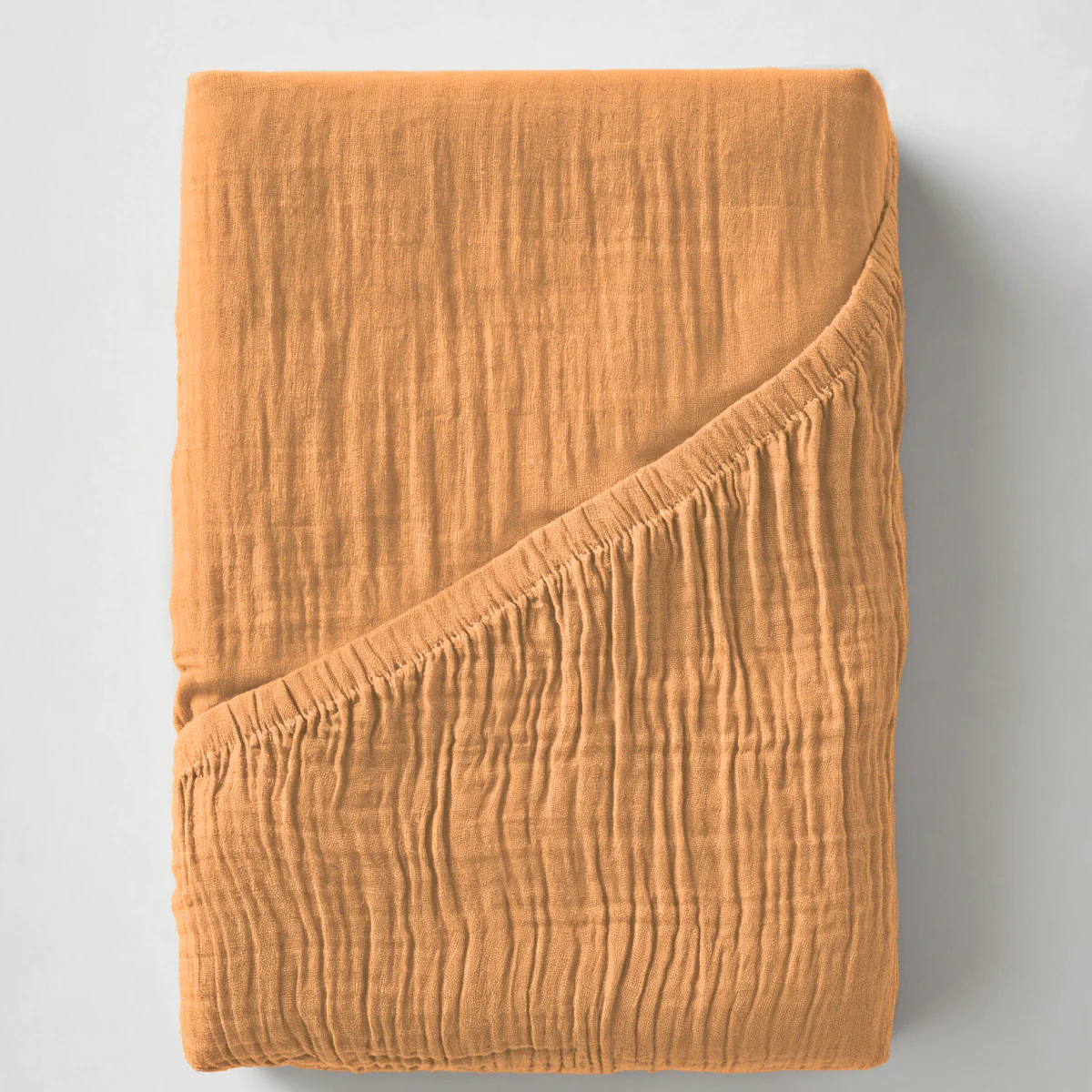 Musselin Spannbettlaken - Taupe - Image 5