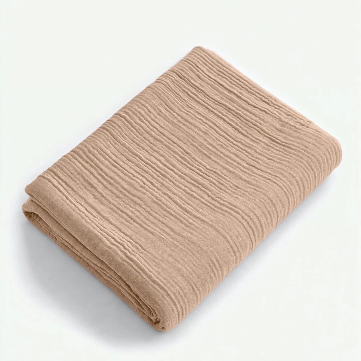 Musselin Spannbettlaken - Terra - Image 7