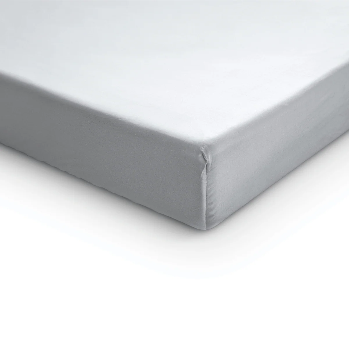 Primaviera Deluxe Topper Satin Deluxe Spannbettuch - Weiss - Image 3