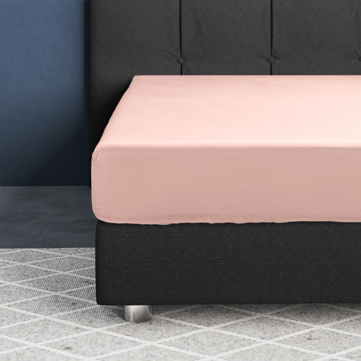 Primaviera Satin Deluxe Spannbettuch - Rosa - Image 2