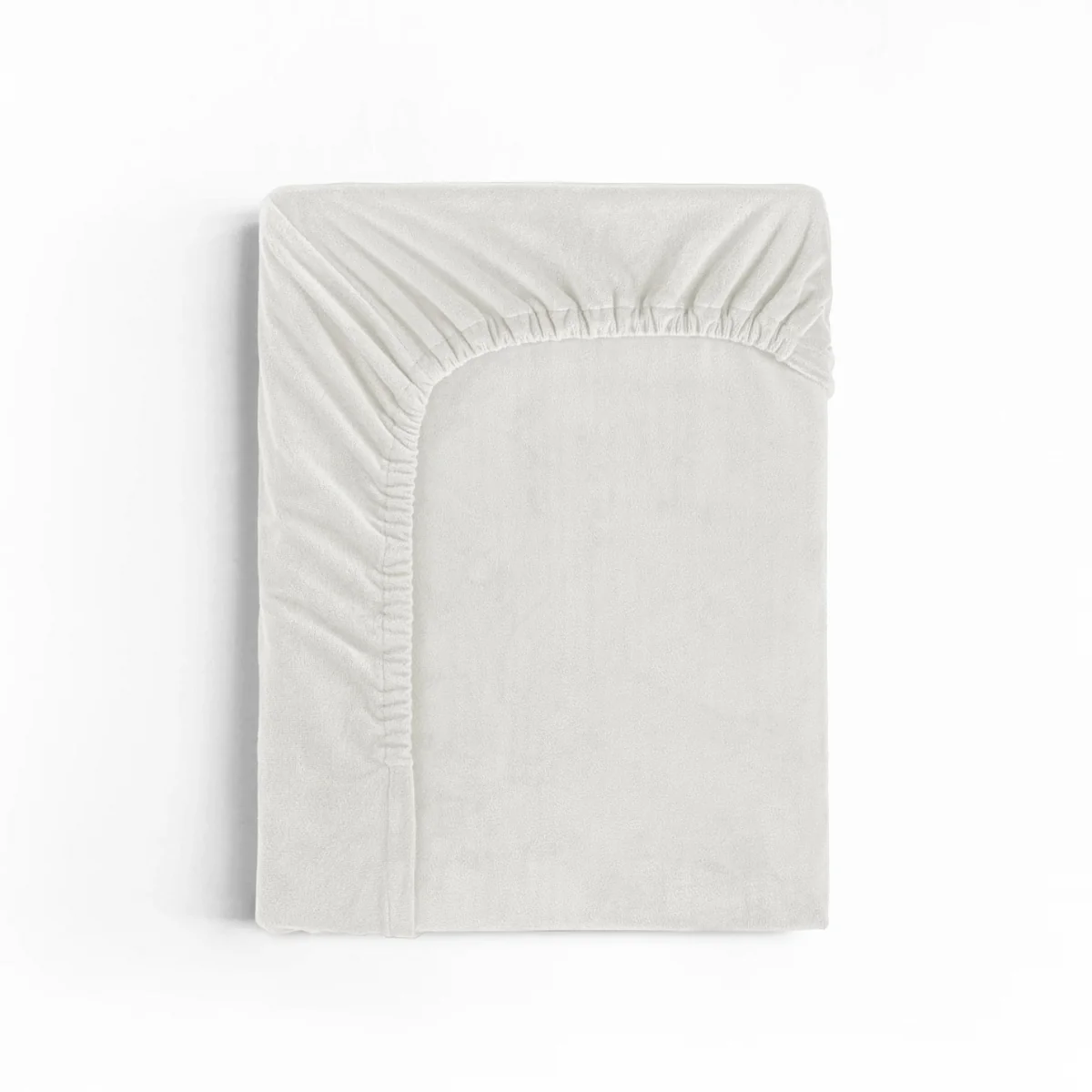 Samt-Spannbettlaken Creme - Image 8