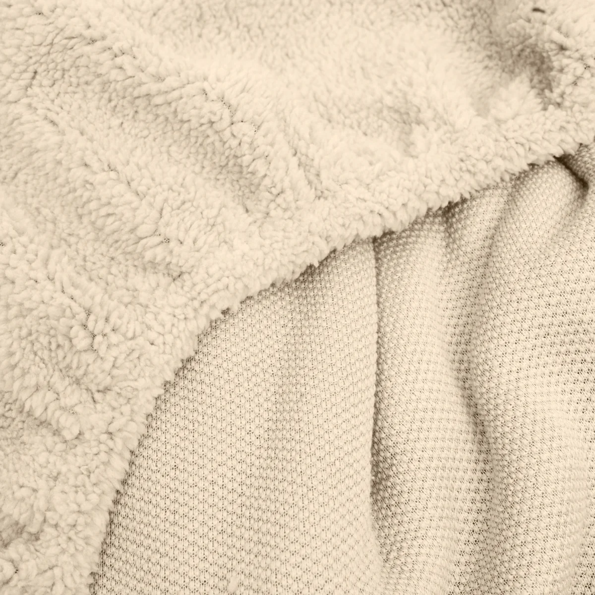 Teddy Spannbettlaken - Taupe - Image 5