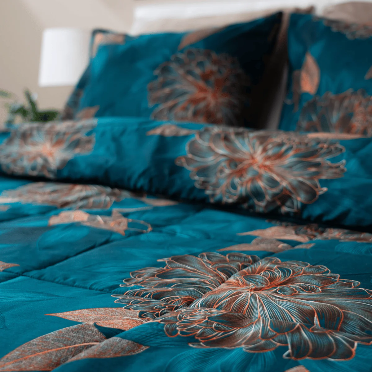Zelesta Comfort Design Sommerbettdecke - Royal Flowers - Image 10