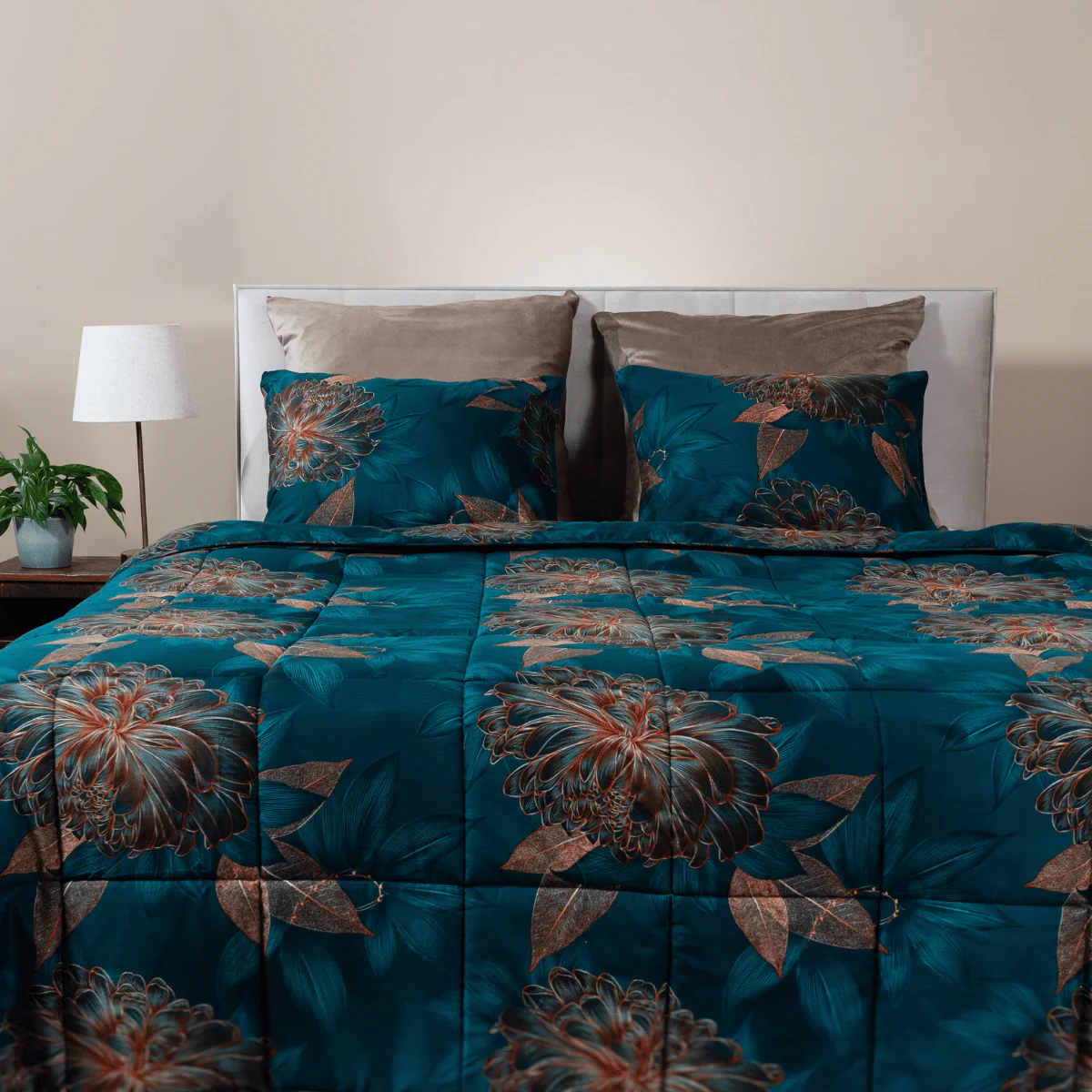 Zelesta Comfort Design Sommerbettdecke - Royal Flowers - Image 3