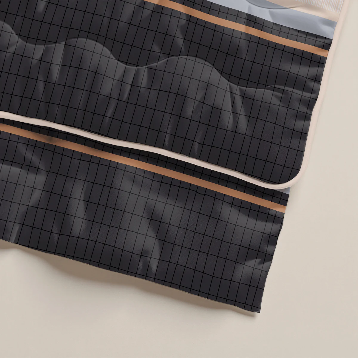 Zelesta Comfort Design Bettdecke – Blaue Streifen - Image 9