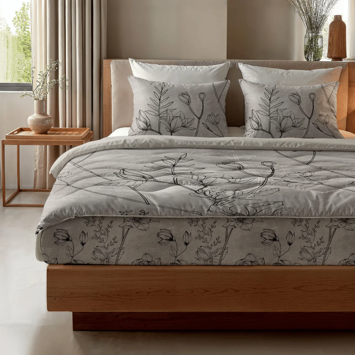 Zelesta Comfort Design Bettdecke – Eichenblätter - Image 2