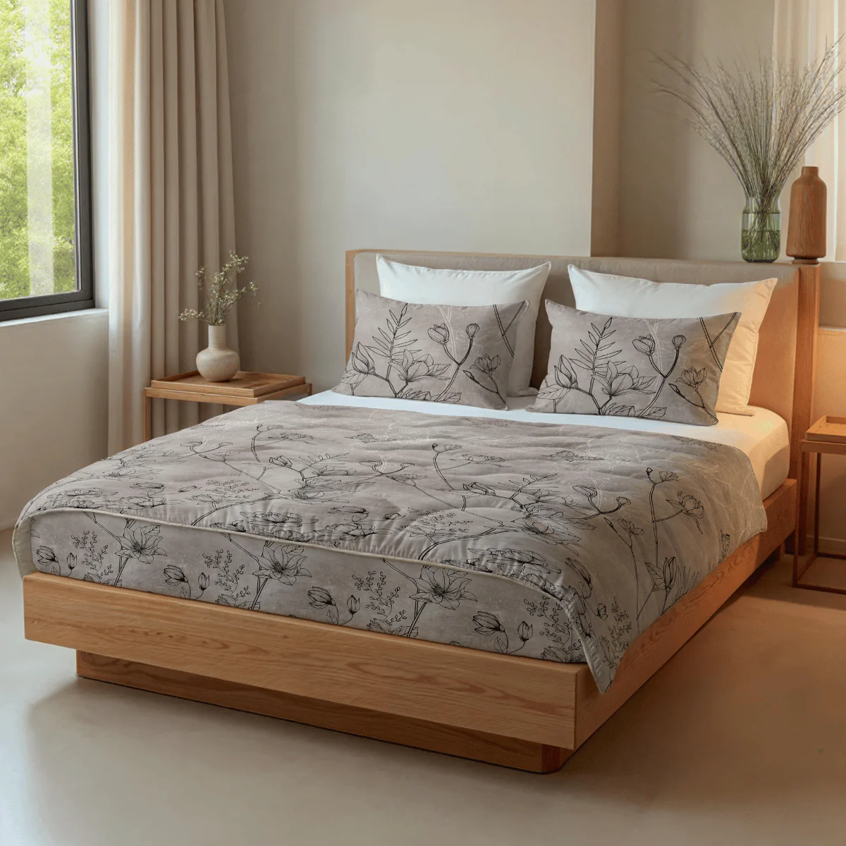 Zelesta Comfort Design Bettdecke – Eichenblätter - Image 3