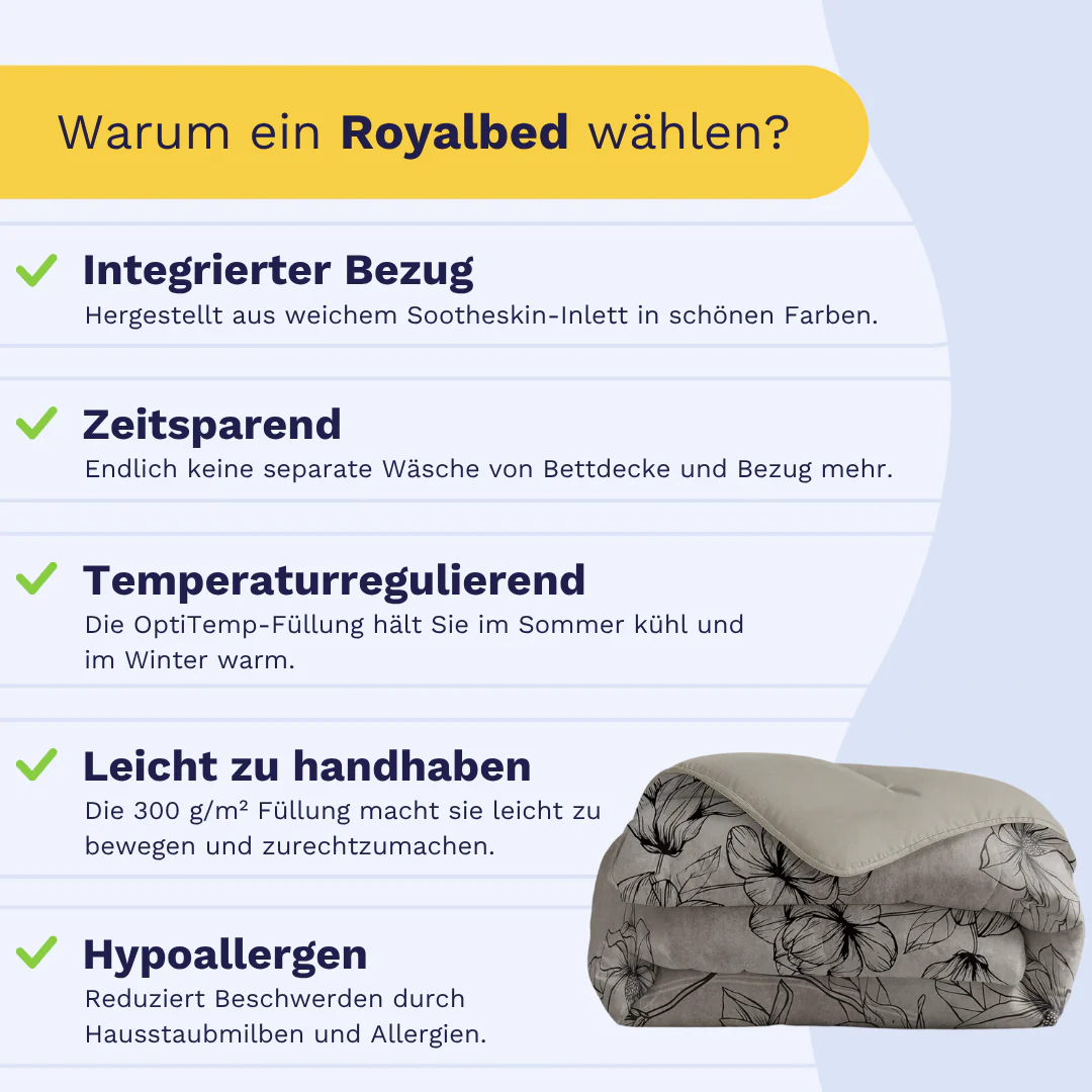 Zelesta Comfort Design Bettdecke – Eichenblätter - Image 4