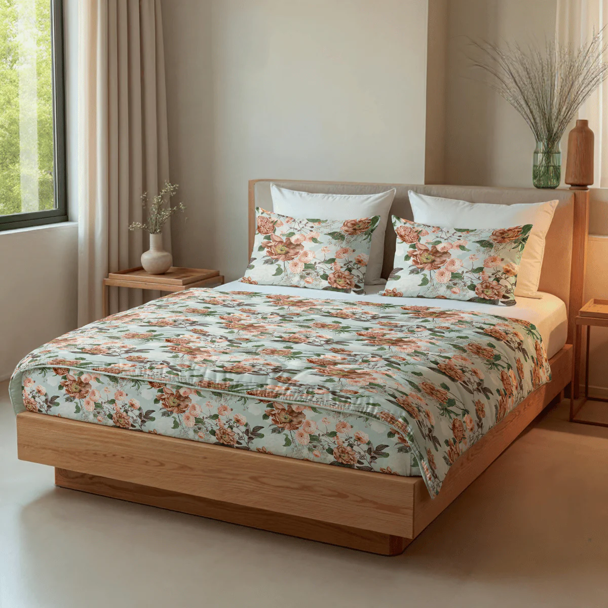 Zelesta Comfort Design Bettdecke – Japanischer Baum - Image 3