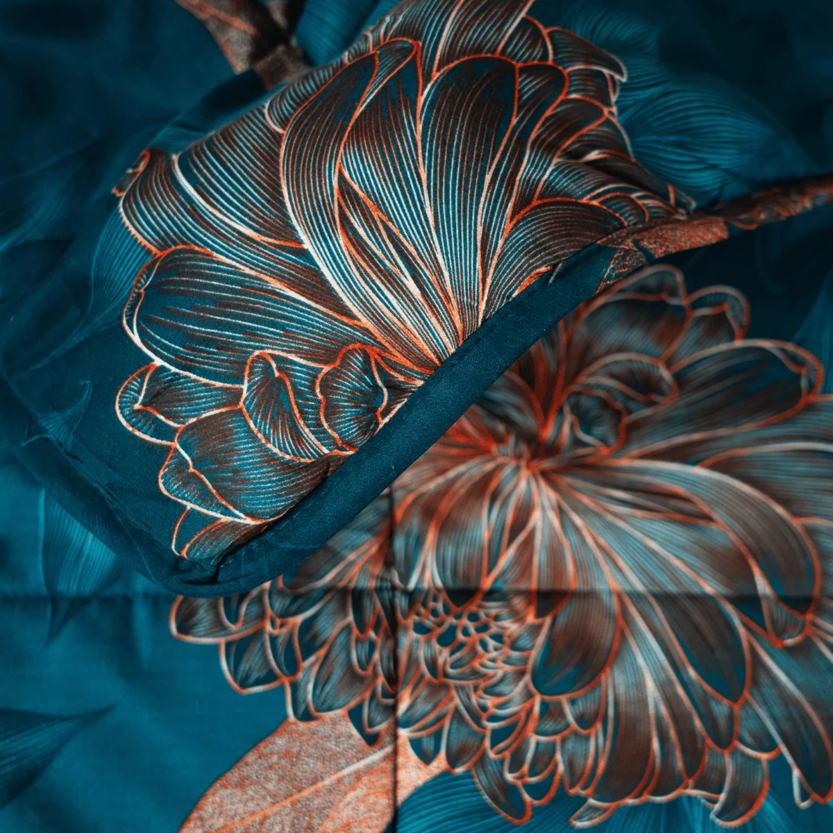 Zelesta Comfort Design Sommerbettdecke - Royal Flowers - Image 14