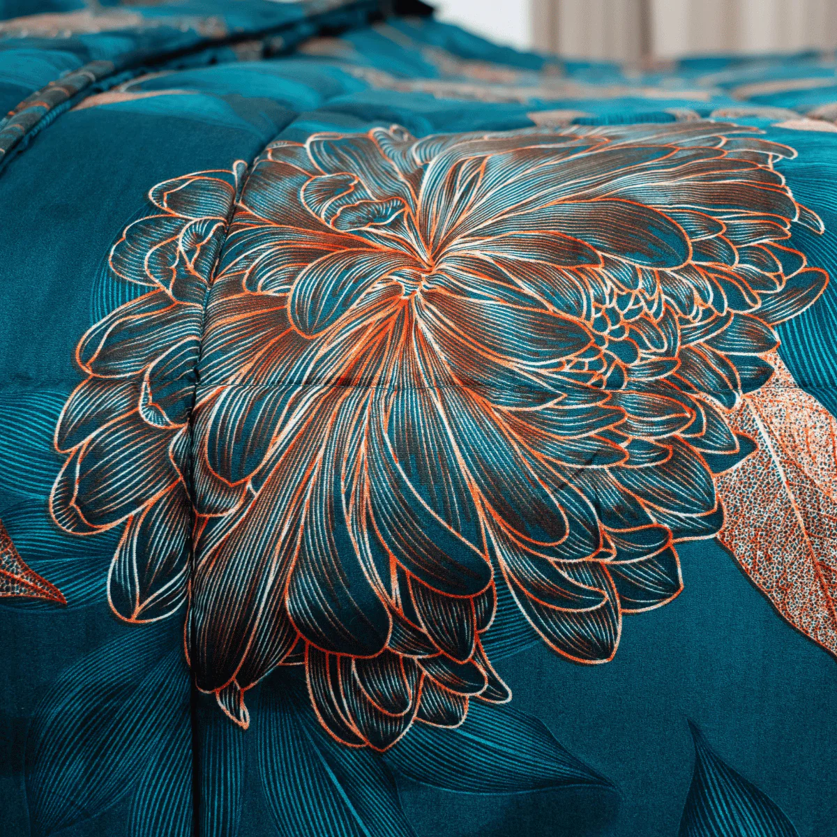 Zelesta Comfort Design Sommerbettdecke - Royal Flowers - Image 12