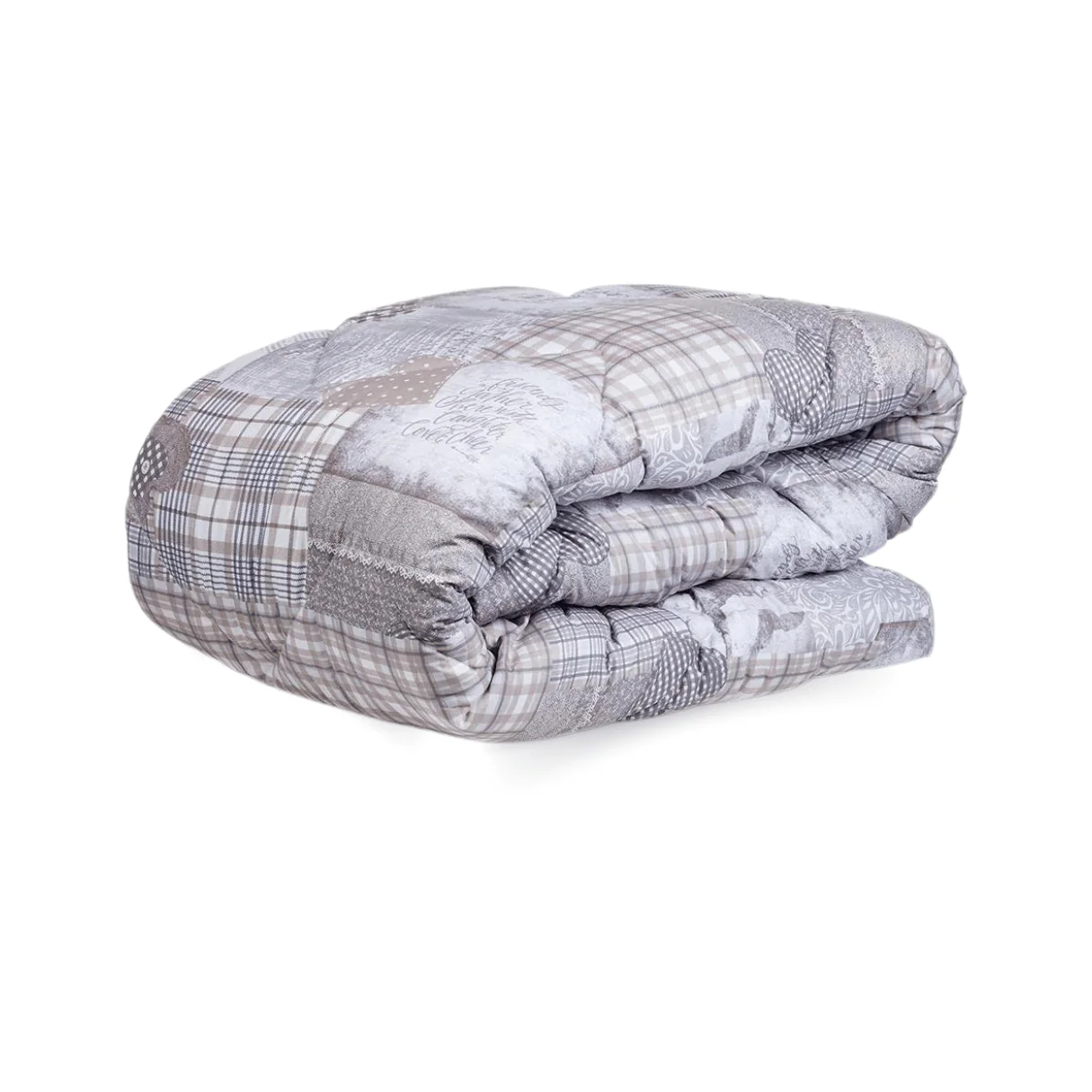 Zelesta Comfort Design Bettdecke - Patchwork Herzen - Image 2