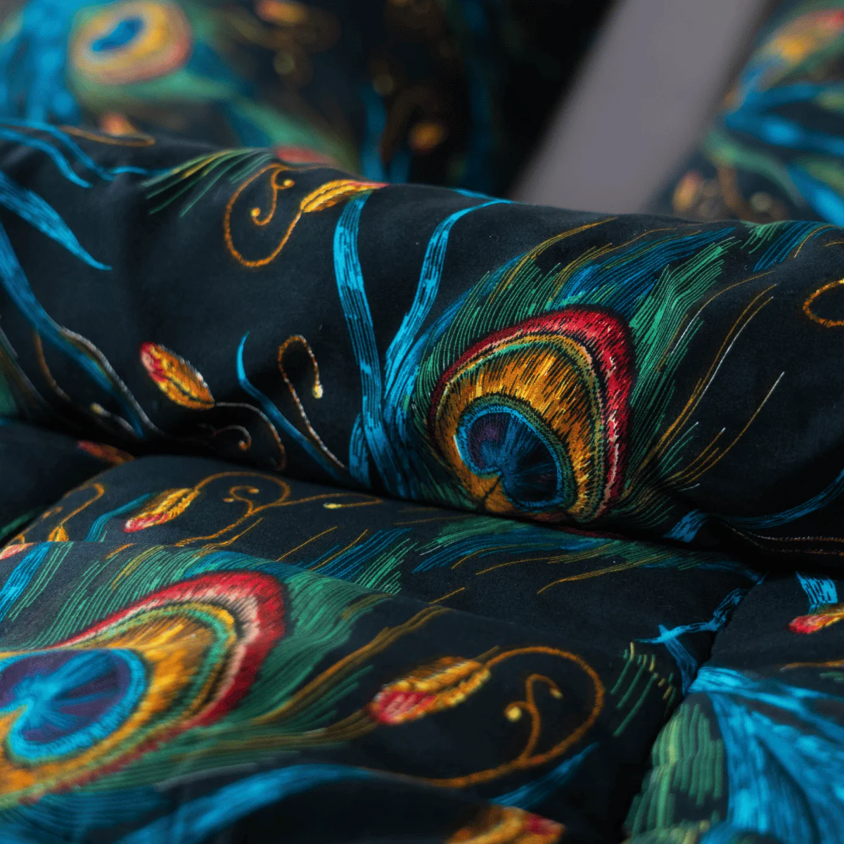 Zelesta Comfort Design Sommerbettdecke - Peacock Feathers - Image 12