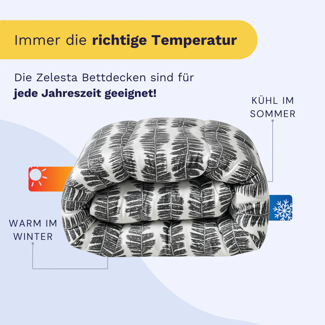 Zelesta Comfort Design Bettdecke - Savanna Feather - Image 4