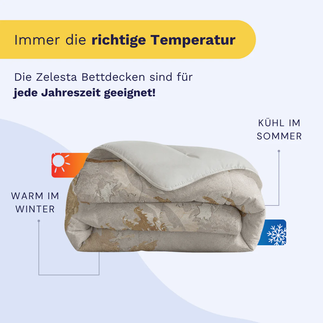 Zelesta Comfort Design Bettdecke – Schmetterlingswald - Image 5