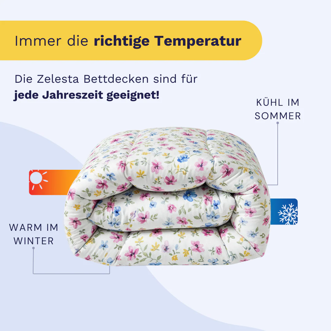 Zelesta Comfort Design Bettdecke - Spring Blossom - Image 4