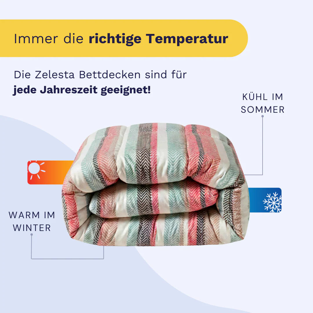 Zelesta Comfort Design Bettdecke - Vintage Flair - Image 4