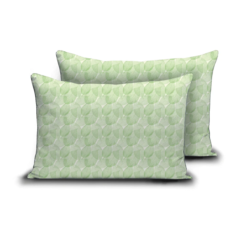 Zelesta Comfort Design Kissenbezüge Set von 2 - Fresh Leaf