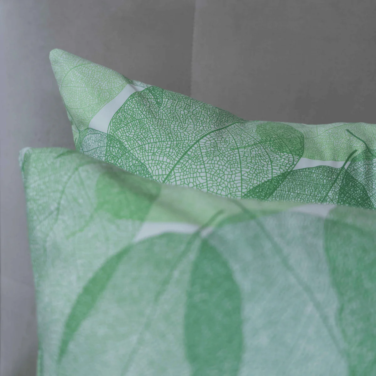 Zelesta Comfort Design Kissenbezüge Set von 2 - Fresh Leaf - Image 2