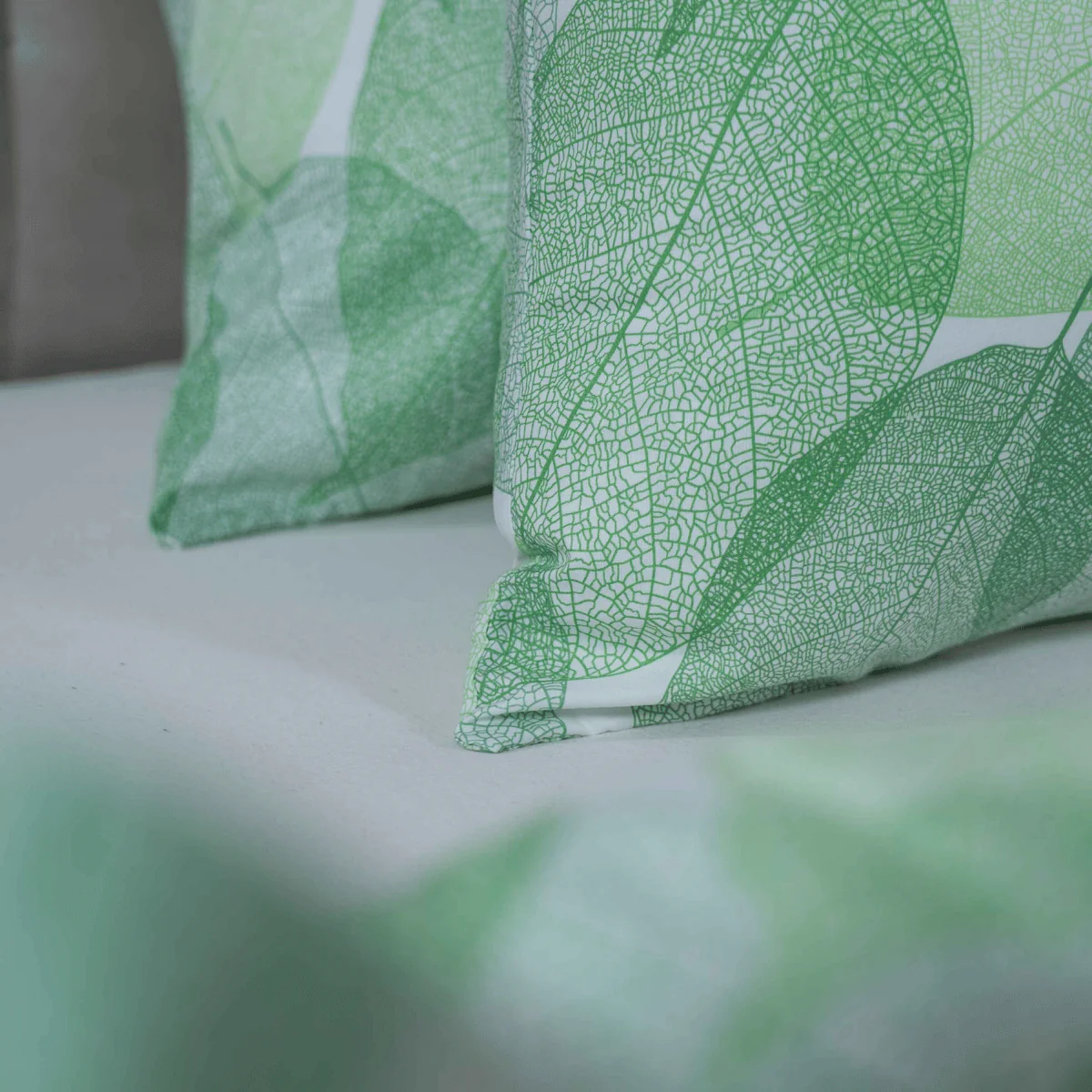 Zelesta Comfort Design Kissenbezüge Set von 2 - Fresh Leaf - Image 3