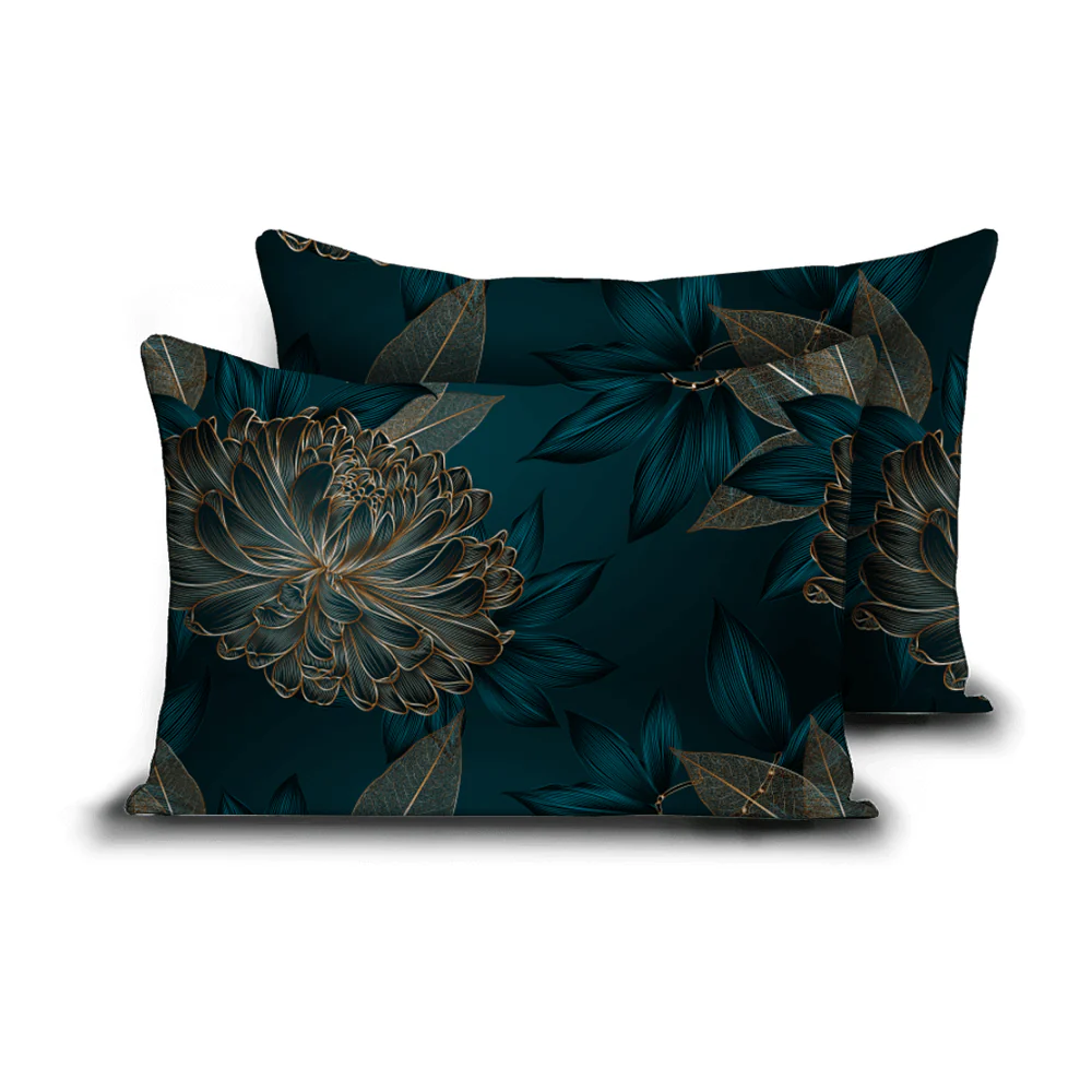 Zelesta Comfort Design Kissenbezüge Set von 2 - Royal Flowers