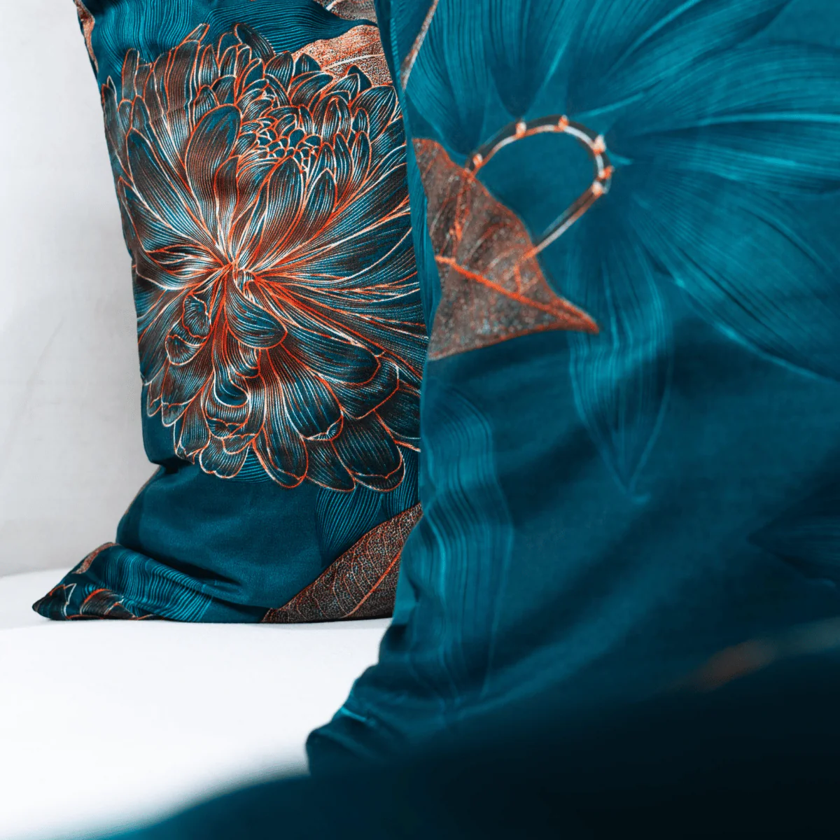 Zelesta Comfort Design Kissenbezüge Set von 2 - Royal Flowers - Image 2