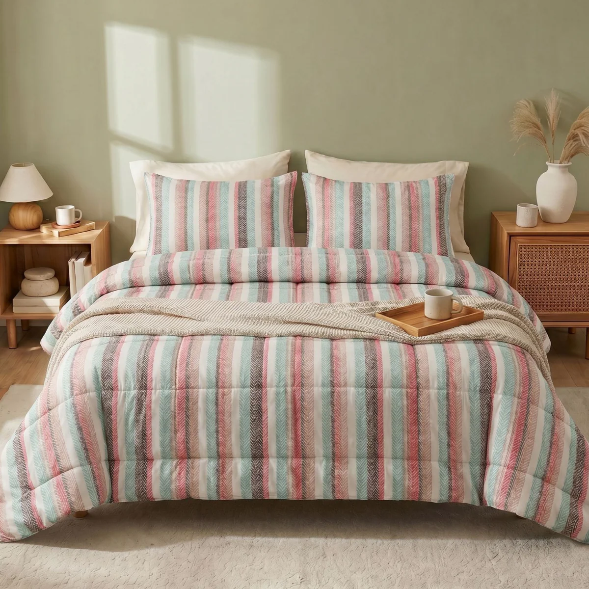 Zelesta Comfort Design Sommerbettdecke - Vintage Vibe - Image 2