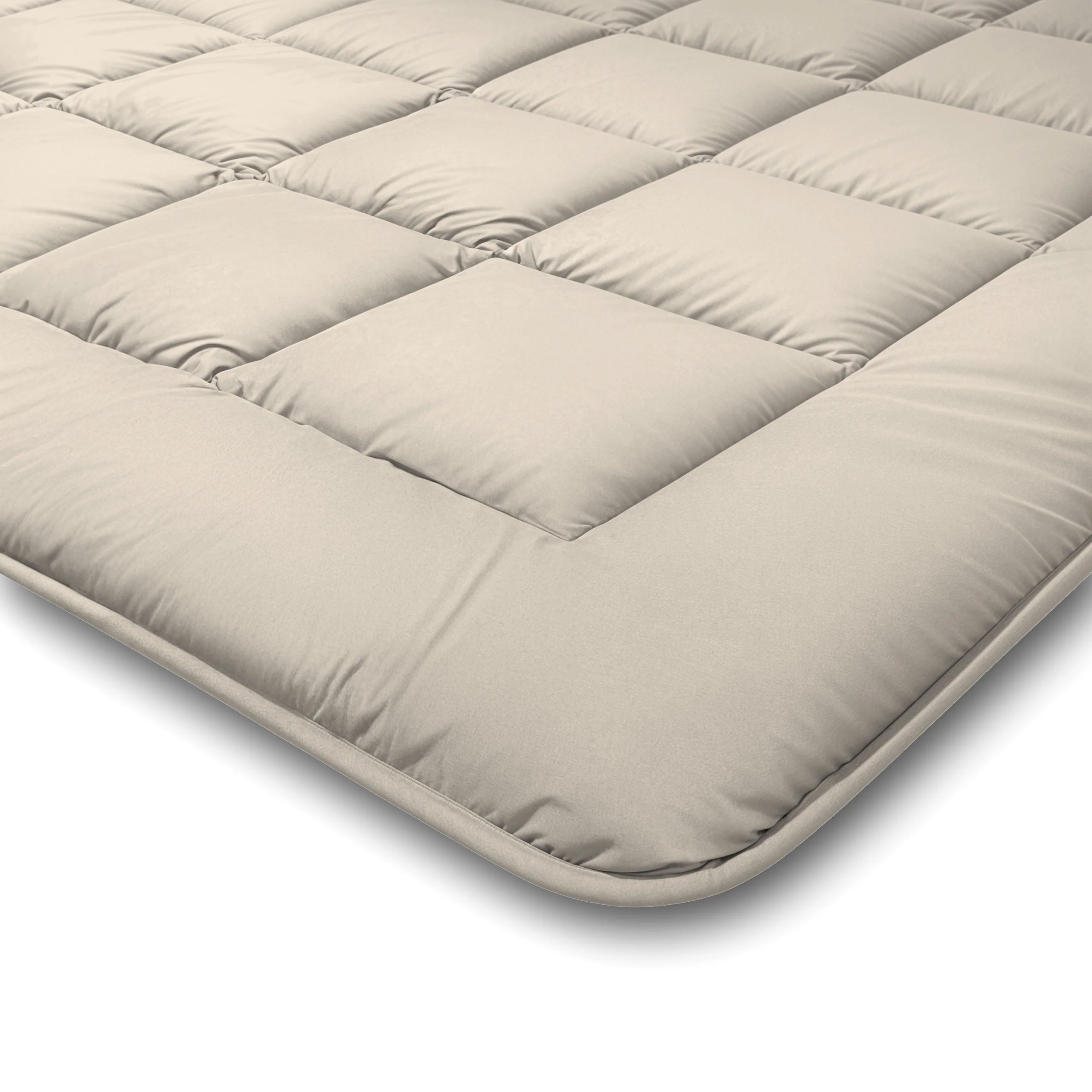 Zelesta Comfort Duo Bettdecke - Taupe & Champagner - Image 6