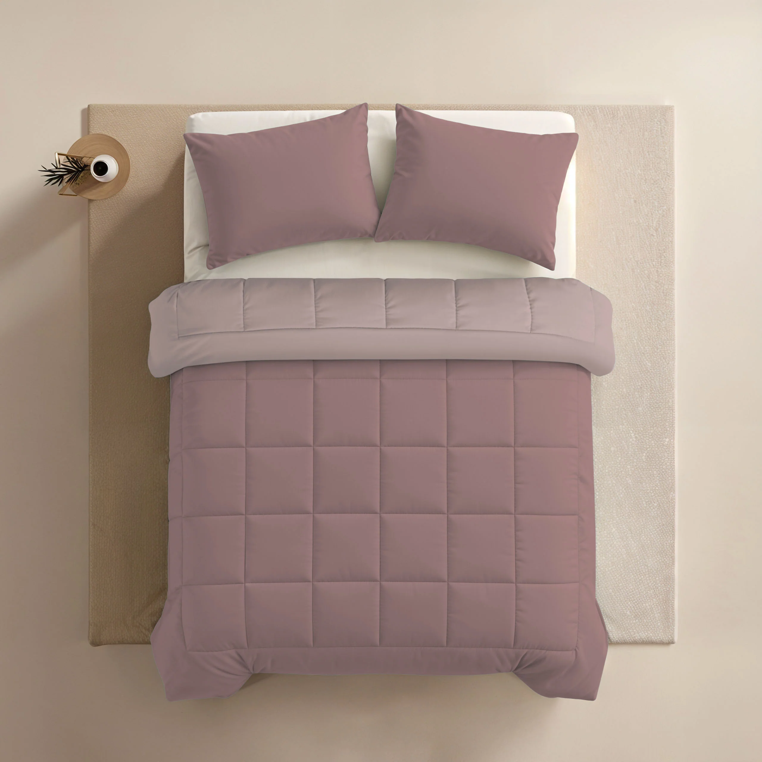 Zelesta Comfort Duo Sommerbettdecke - Rosa & Hellrosa - Image 4