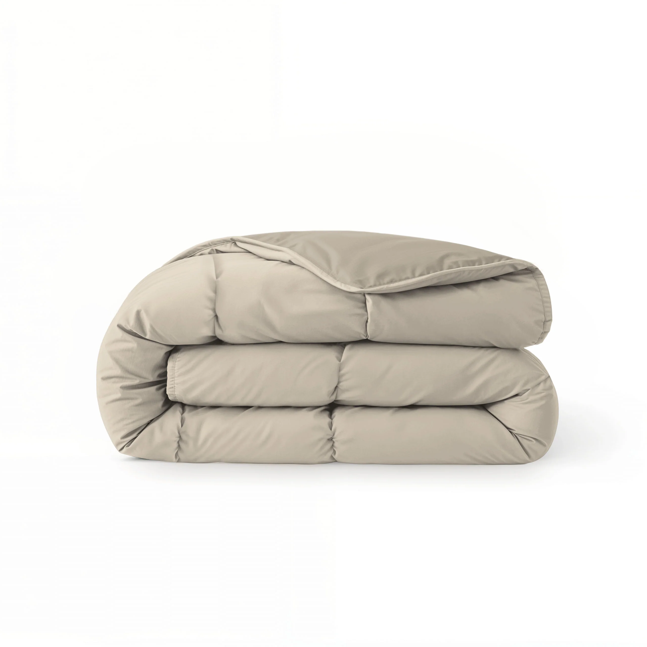 Zelesta Comfort Duo Sommerbettdecke - Taupe & Champagner