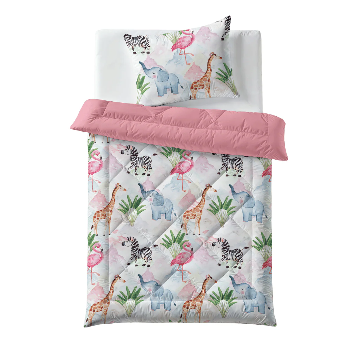Zelesta Comfort Kids Bettdecke - Colourful Animals - Image 3