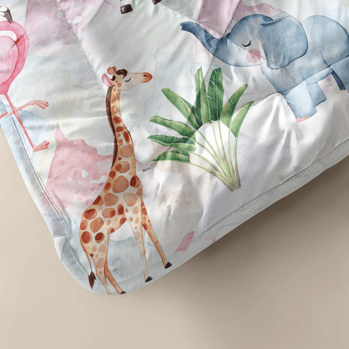 Zelesta Comfort Kids Bettdecke - Colourful Animals - Image 8