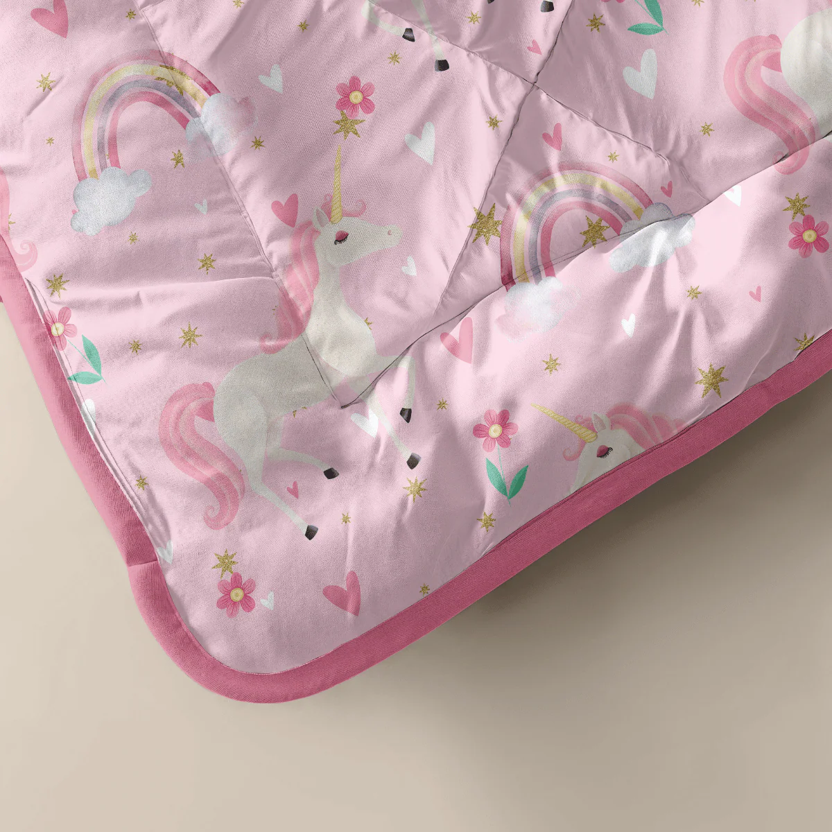 Zelesta Comfort Kids Bettdecke - Rainbow Unicorn - Image 6