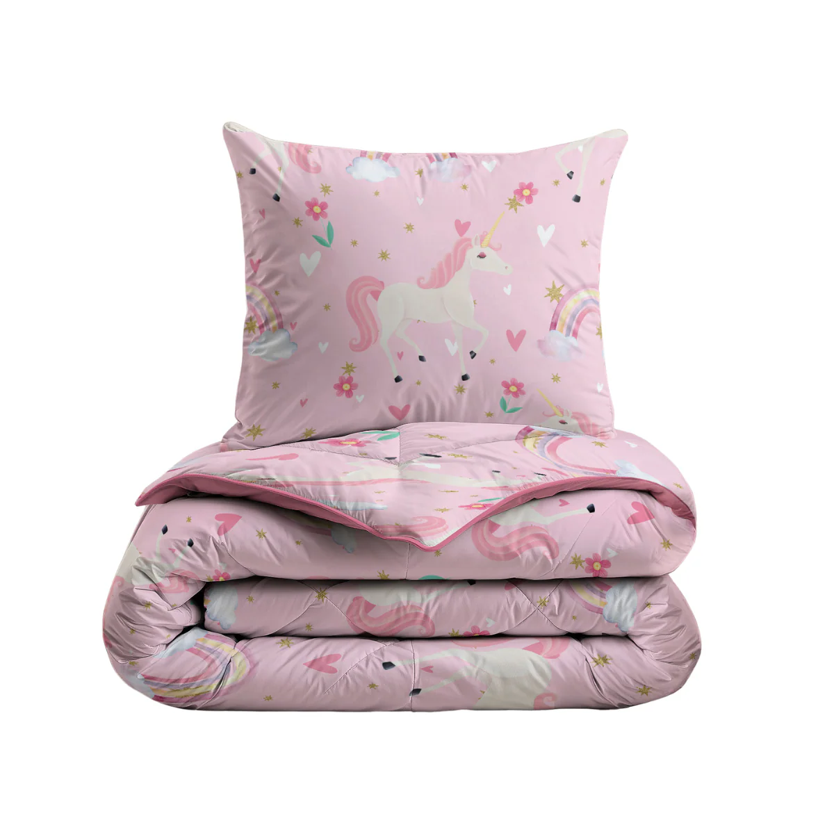 Zelesta Comfort Kids Bettdecke - Rainbow Unicorn - Image 8