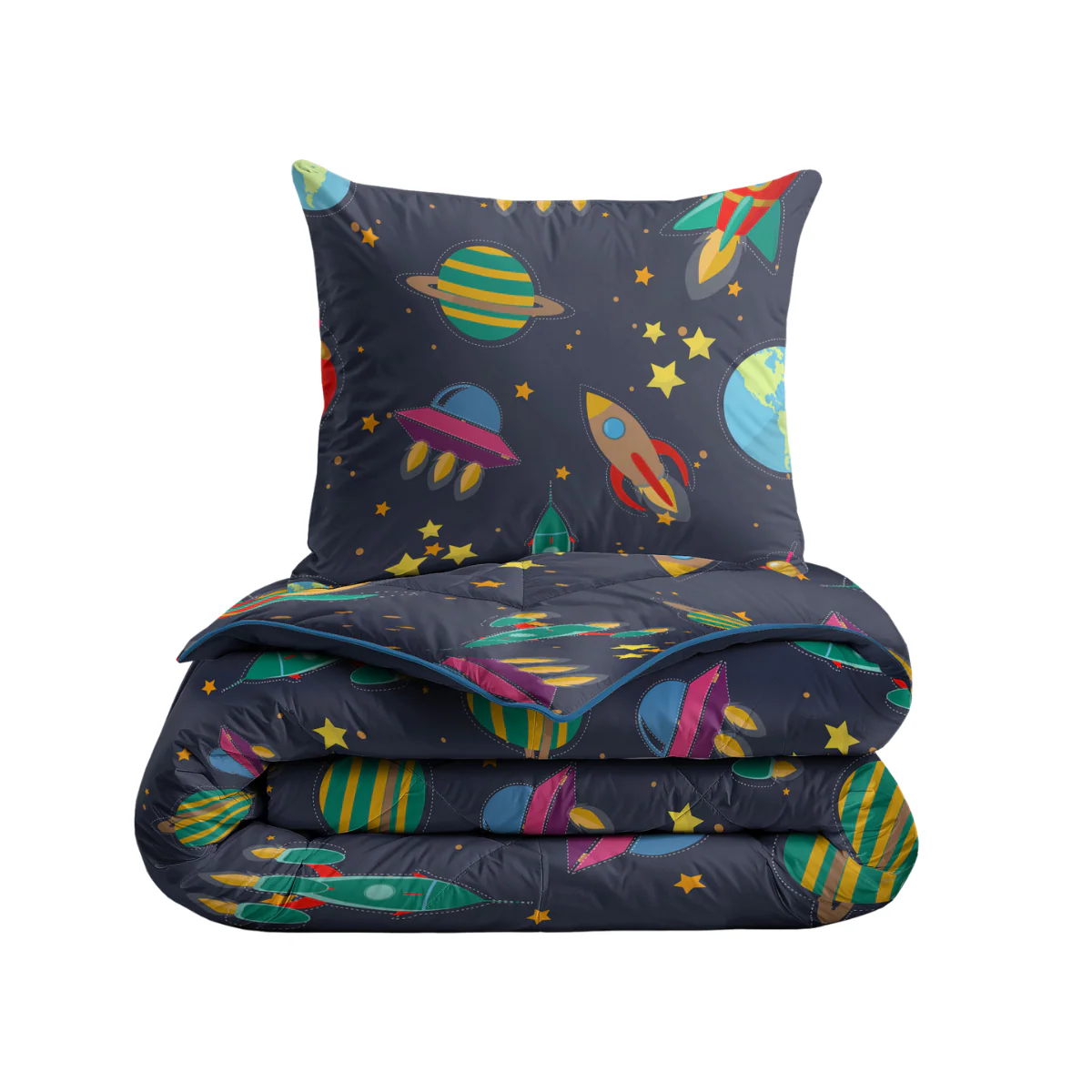 Zelesta Comfort Kids Bettdecke - Space Dream - Image 10