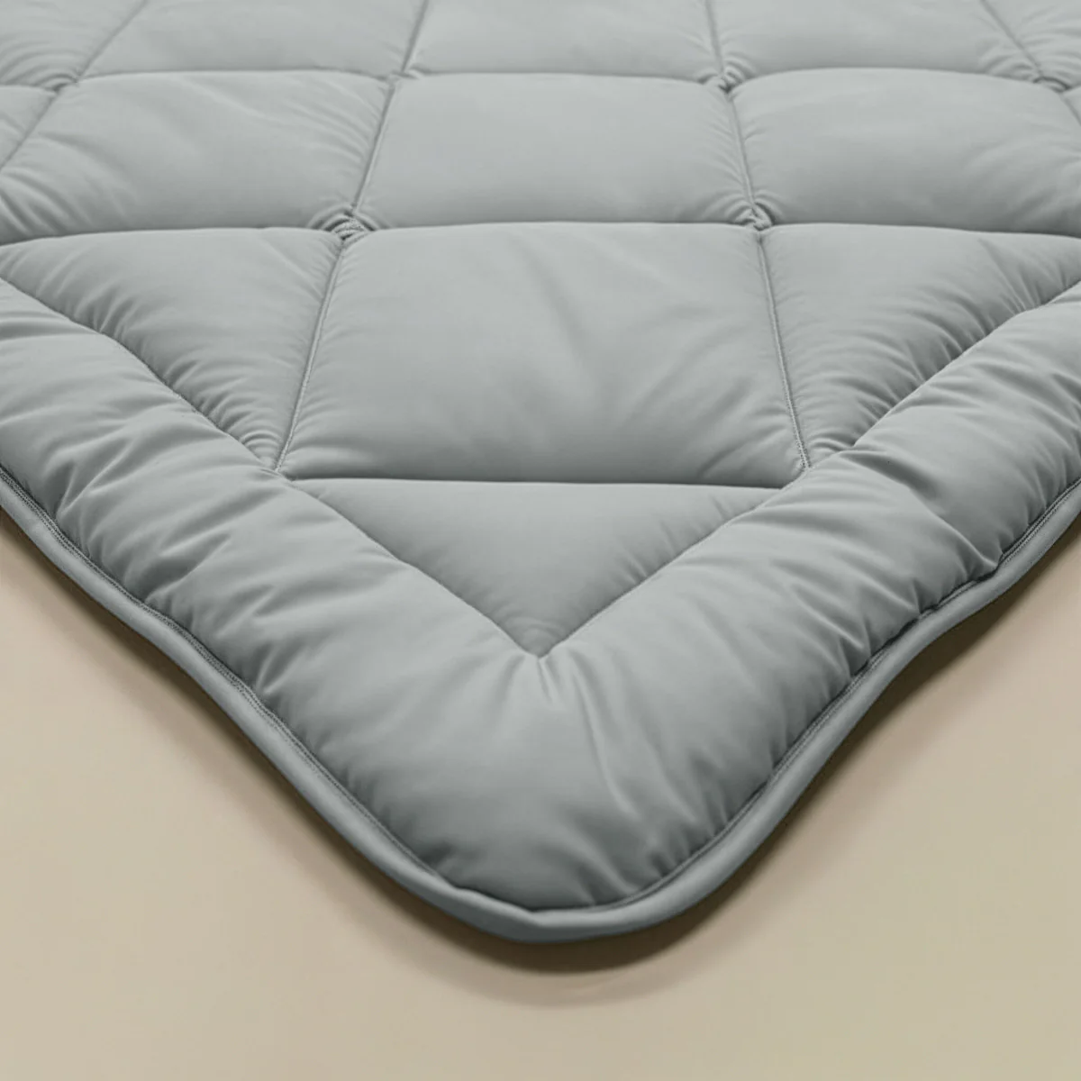 Zelesta Comfort Uni Diamond Bettdecke – Grau-Blau - Image 5