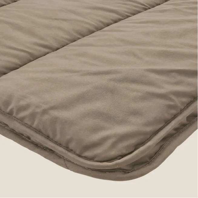 Zelesta Comfort Uni Sommerbettdecke - Naturtaupe - Image 6