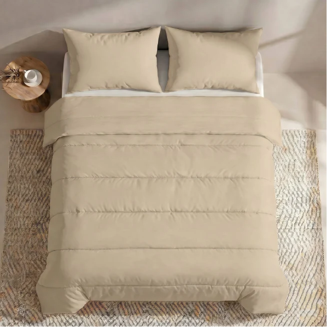 Zelesta Comfort Uni Sommerbettdecke - Warmsand - Image 4
