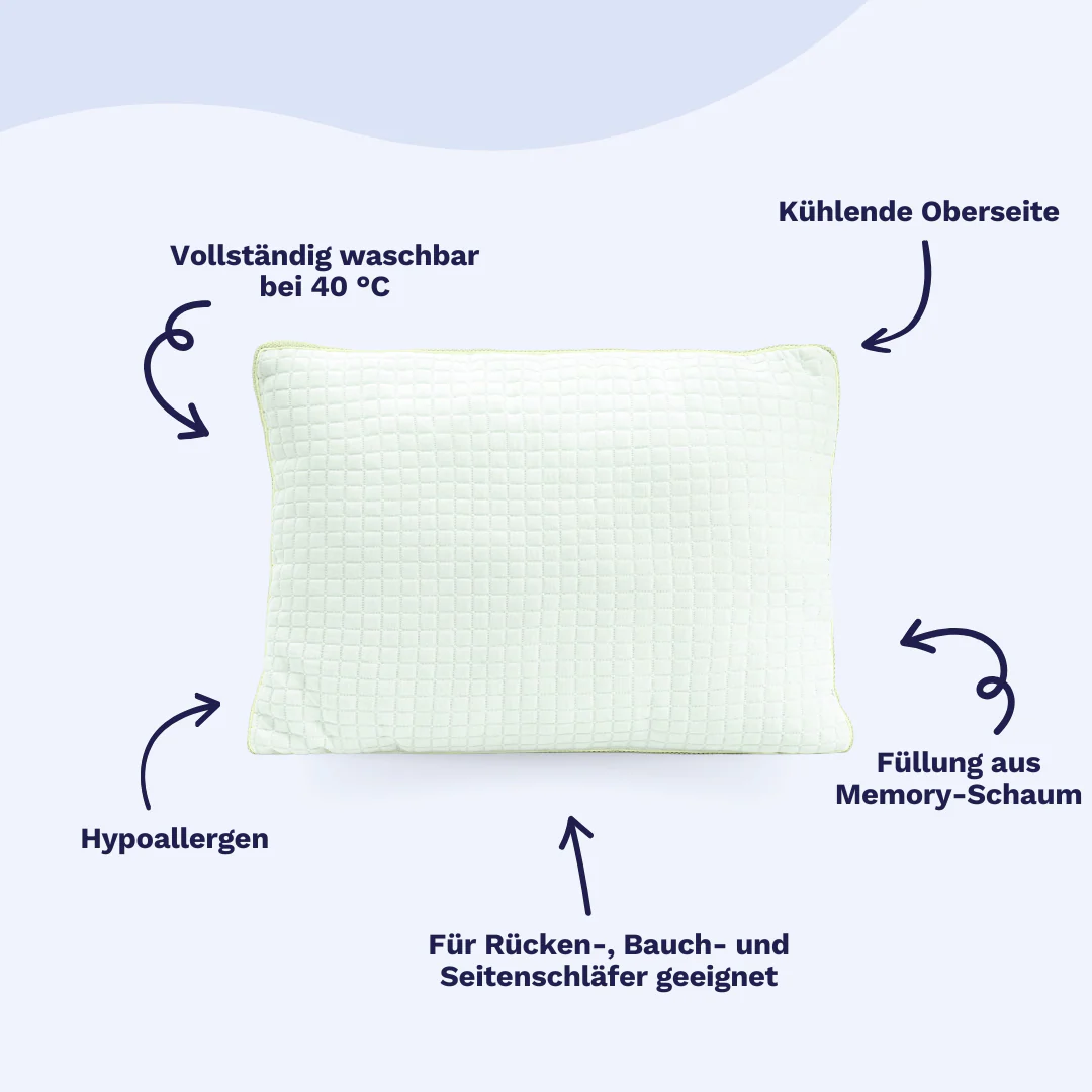 Zelesta Cooling Pillow - Memory Foam 50x70 cm - Image 3