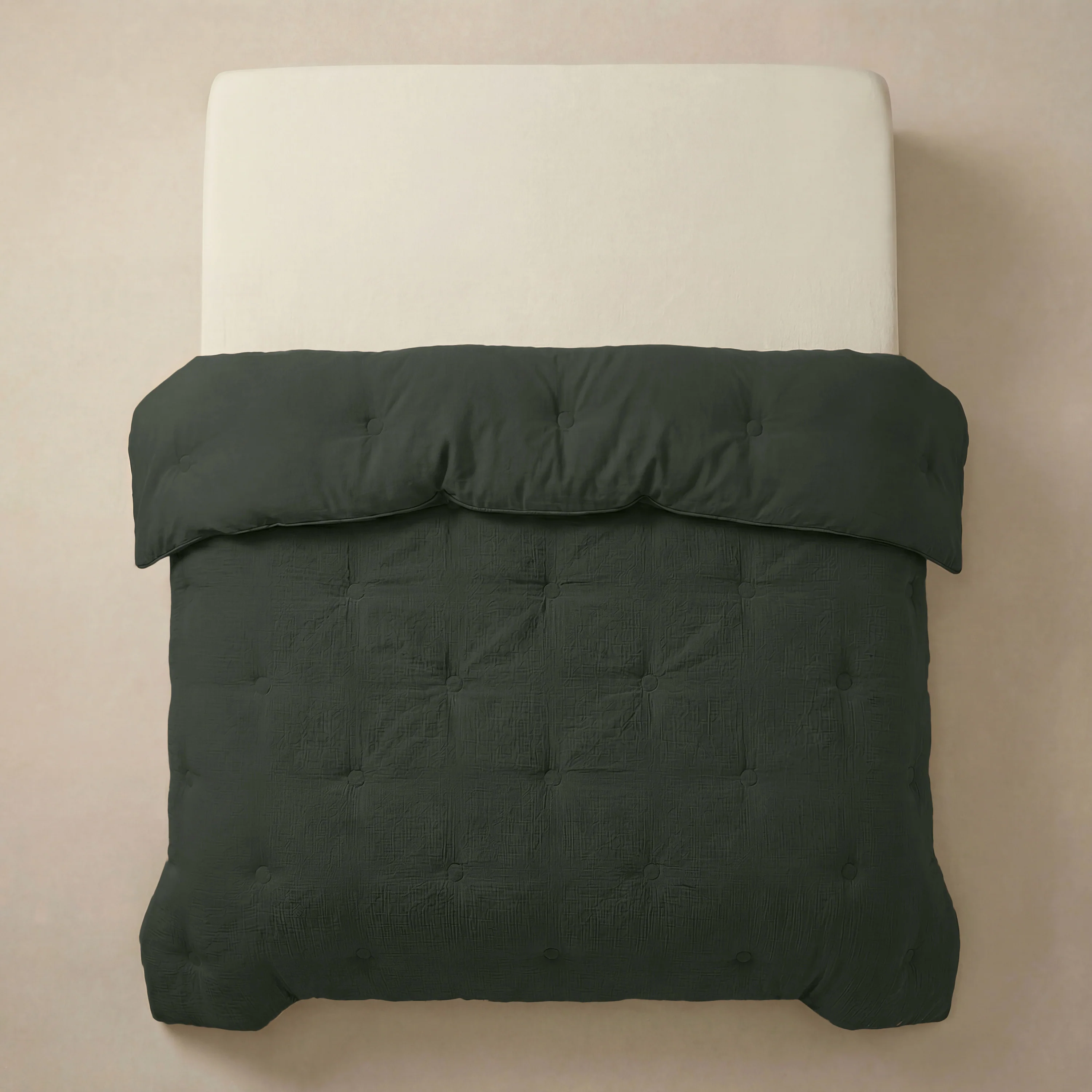Zelesta Deluxe Musselin-Baumwolle Bettdecke - Grün - Image 6
