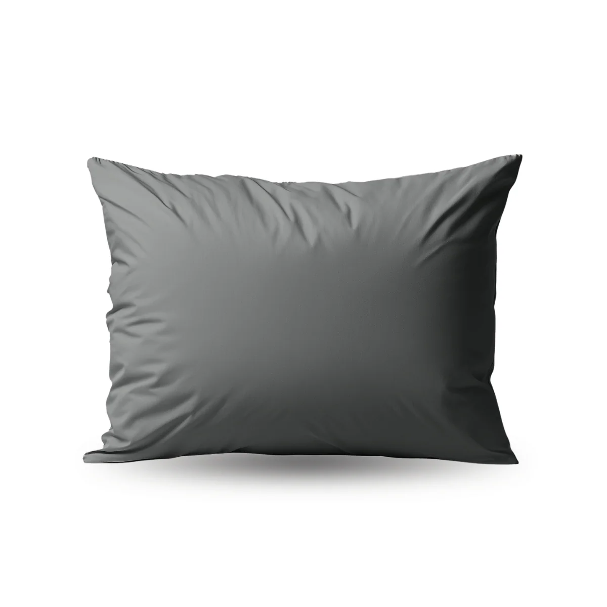 Zelesta Deluxe Perkal-Baumwolle Kissenbezug Set Von 2 - Anthrazit