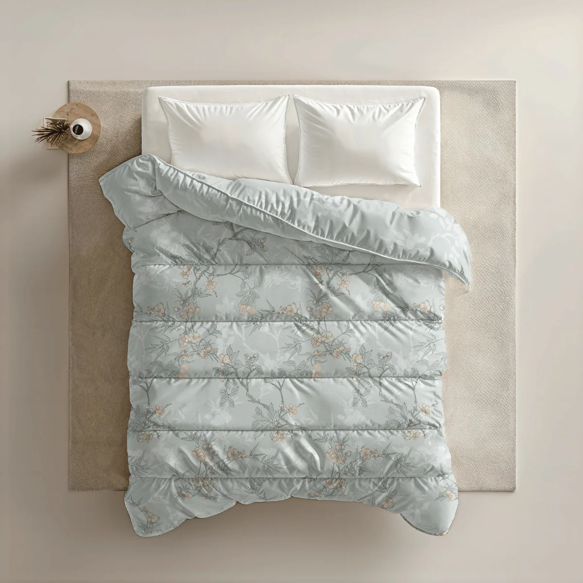 Zelesta Everyday Design Bettdecke - Aqua Forest - Image 3