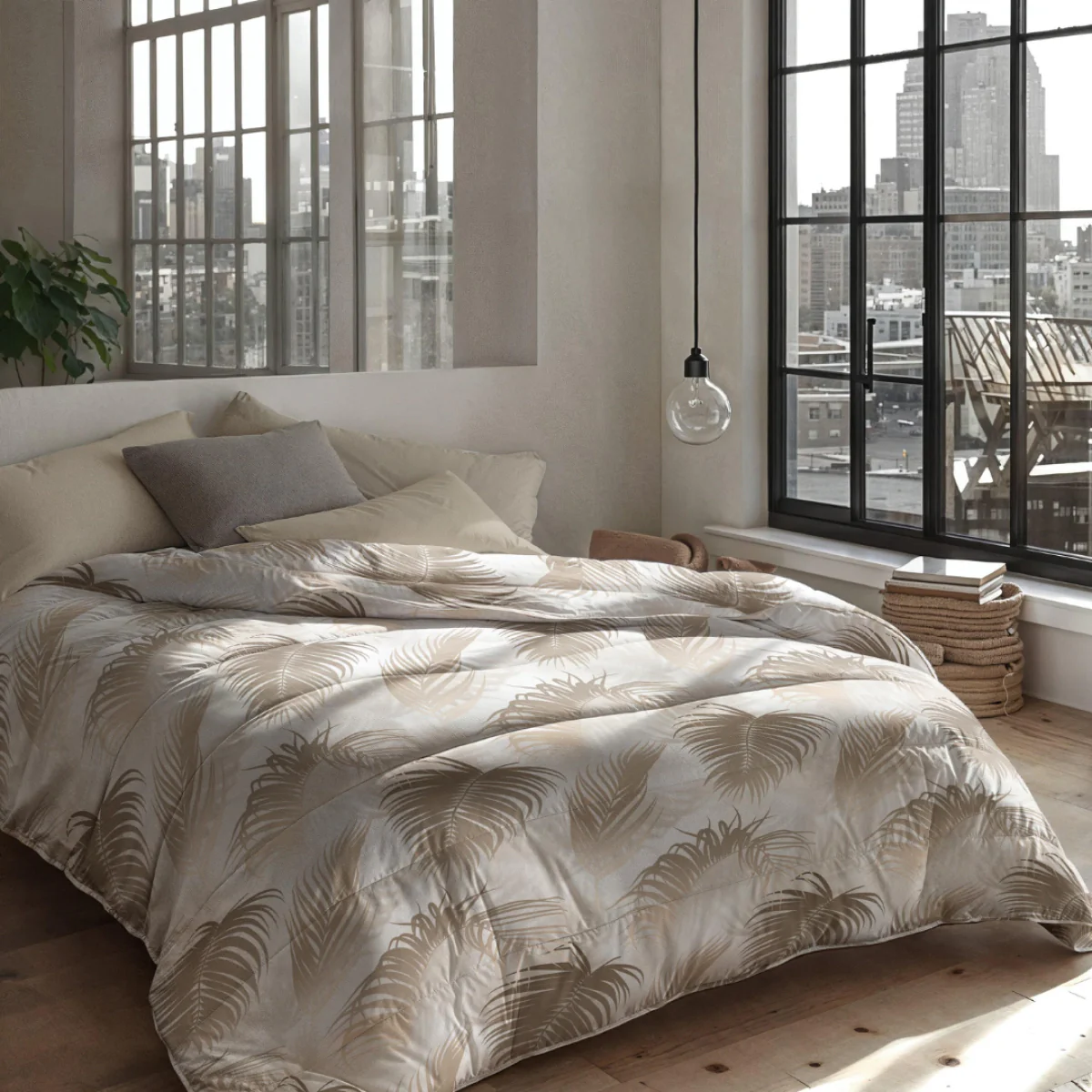 Zelesta Everyday Design Sommerbettdecke - Palm Leaves - Image 2