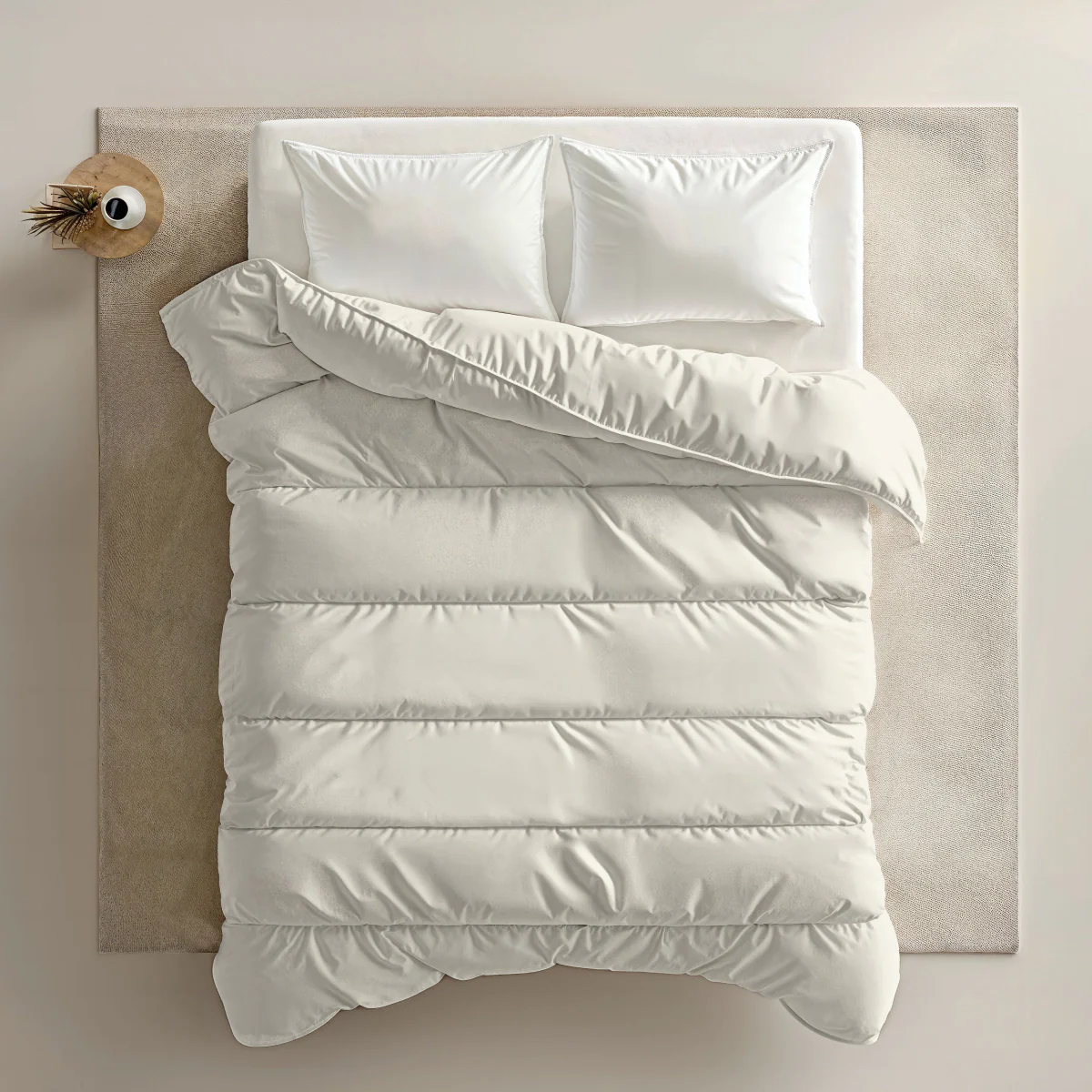 Zelesta Everyday Uni Bettdecke - Creme - Image 2
