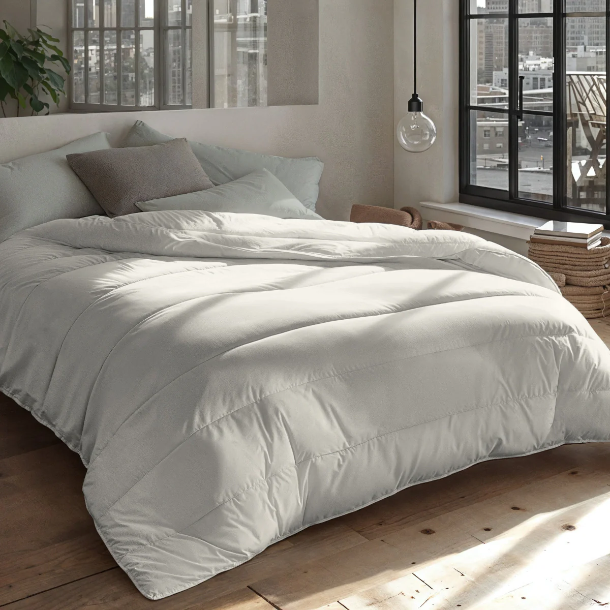 Zelesta Everyday Uni Bettdecke - Creme - Image 3
